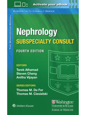 Washington Manual Nephrology Subspecialty Consult, 4th Edition
