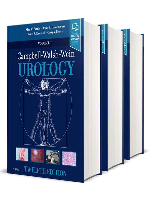 Campbell Walsh Wein Urology, 3-Volume Set, 12th Edition