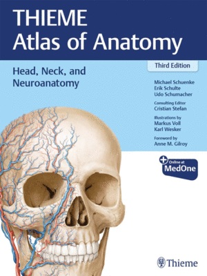 Thieme Atlas of Anatomy by Schuenke: Head, Neck, and Neuroanatomy, 3rd Edition