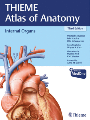 Thieme Atlas of Anatomy by Schuenke: Internal Organs, 3rd Edition