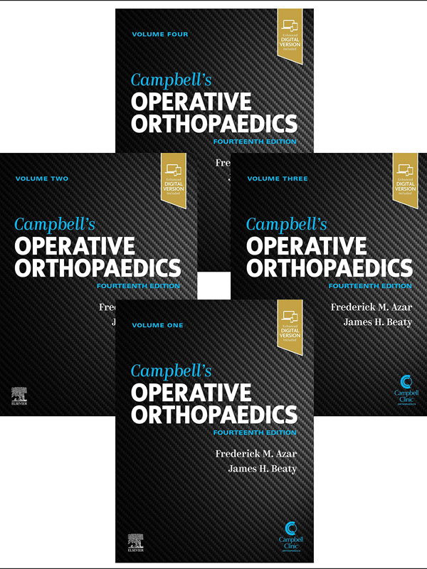 Campbell's Operative Orthopaedics, 4-Volume Set, 14th Edition Campbell's Operative Orthopaedics, 4-Volume Set, 14th Edition