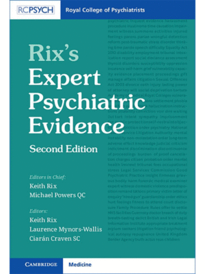 Rix's Expert Psychiatric Evidence, 2nd Edition