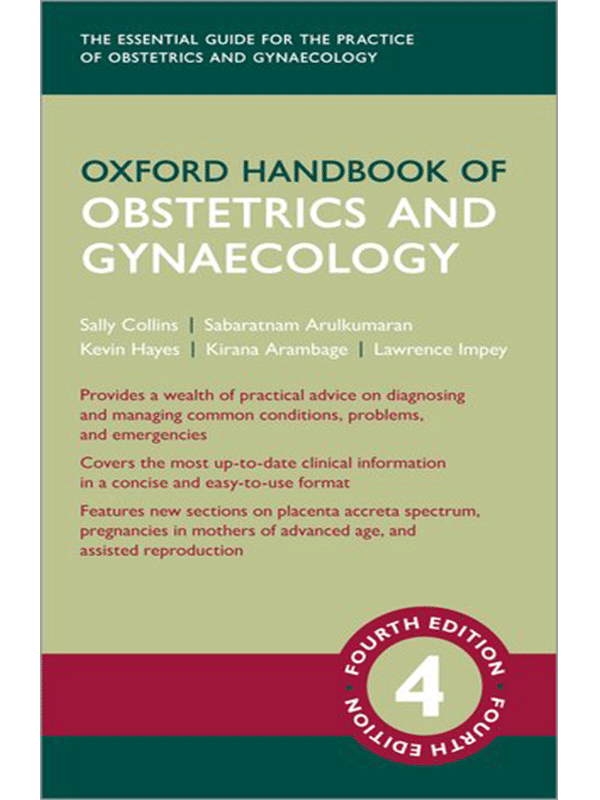 Oxford Handbook of Obstetrics and Gynaecology, 4th Edition