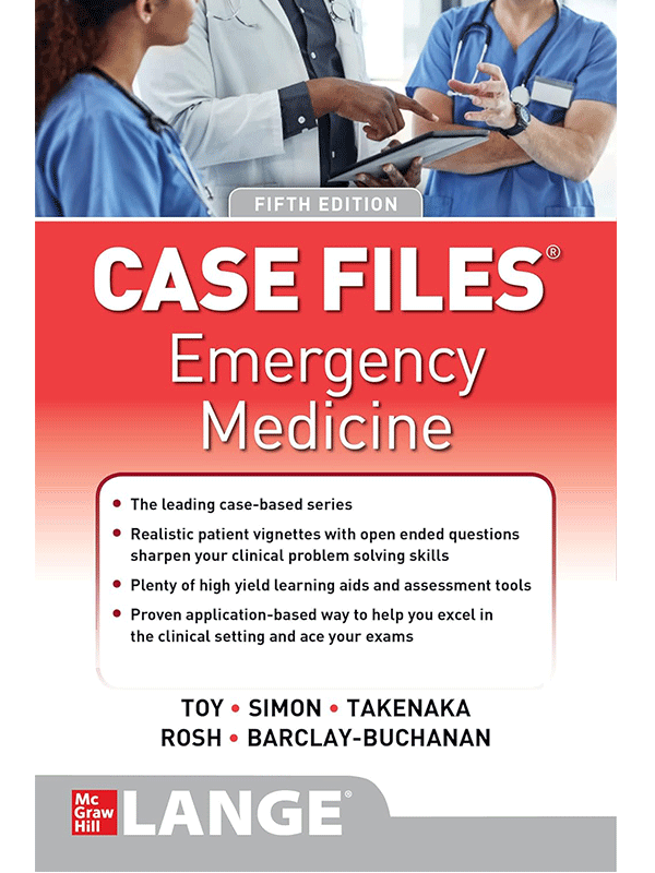 Case Files Emergency Medicine, 5th Edition Vasiliadis Medical Books